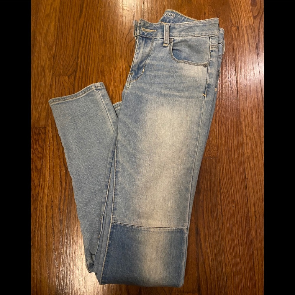 Patchwork Skinny Jeans - image 4